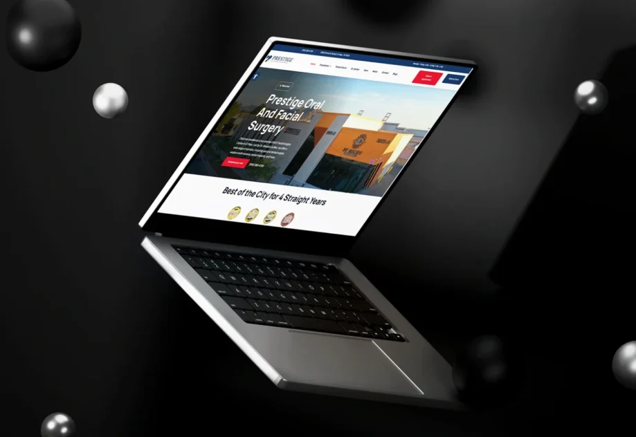 The Prestige Oral and Facial Surgery website was designed to reflect the clinic’s commitment to providing expert care and enhancing patient confidence.